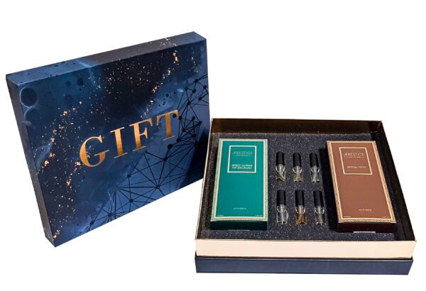 PRESTIGE GIFT BOX (100ML x 2Pcs. & 3ml x 6pcs) EDP